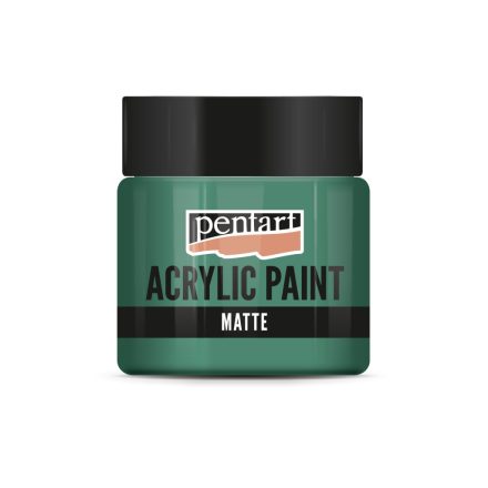 Pentart Matt akrilfesték 50 ml türkiz - 1896