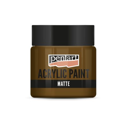 Pentart Matt akrilfesték 50 ml gesztenye - 1900