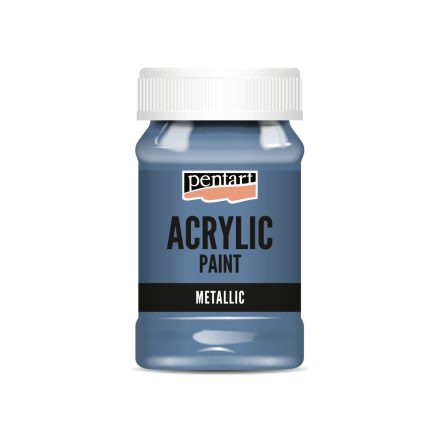 Pentart Metál akrilfesték 100 ml kék - 2019