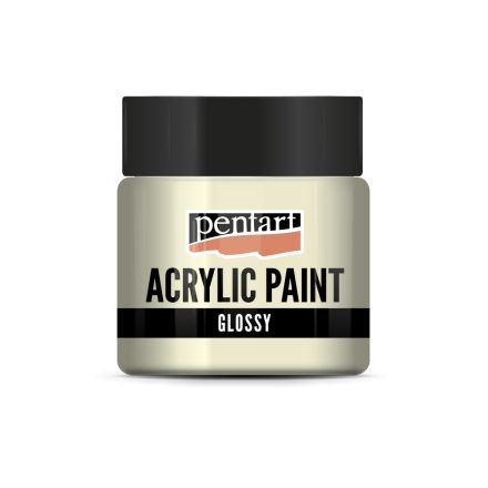 Pentart Fényes akrilfesték 50 ml vajszín - 2024