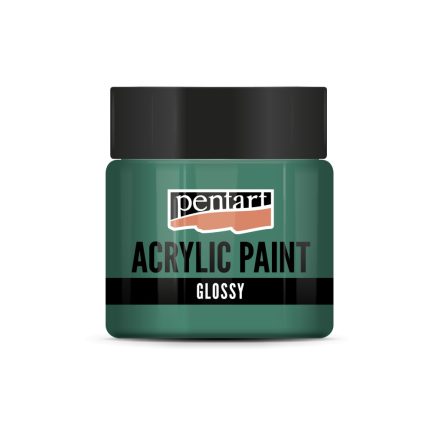 Pentart Fényes akrilfesték 50 ml türkiz - 2028