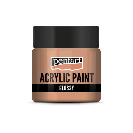 Pentart Fényes akrilfesték 50 ml lazac - 2034