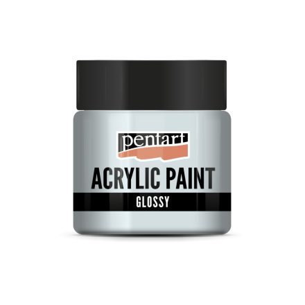 Pentart Fényes akrilfesték 50 ml jégkék - 2056