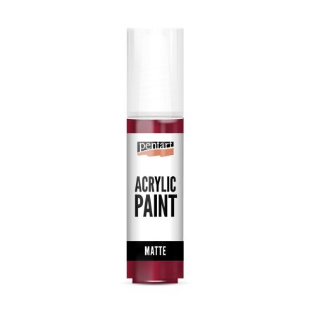 Pentart Matt akrilfesték 20 ml vörösbor - 2067