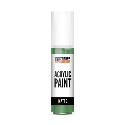 Pentart Matt akrilfesték 20 ml papagájzöld - 20979