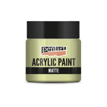 Pentart Matt akrilfesték 50 ml vintage sárga - 20981