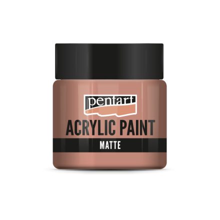 Pentart Matt akrilfesték 50 ml korall - 20983