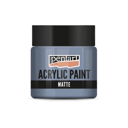 Pentart Matt akrilfesték 50 ml vintage kék - 20991