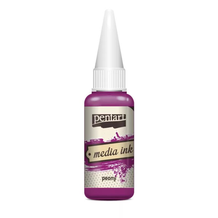 Pentart Média tinta 20 ml bazsarózsa - 21018