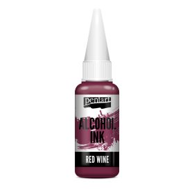 Pentart Média tinta 20 ml vörösbor - 21020