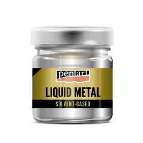 Pentart Folyékony fém 30 ml ezüst - 21080