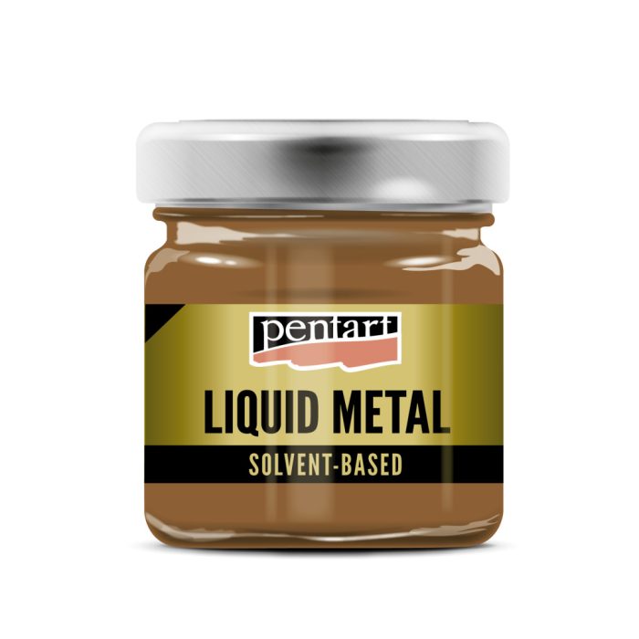 Pentart Folyékony fém 30 ml bronz - 21082