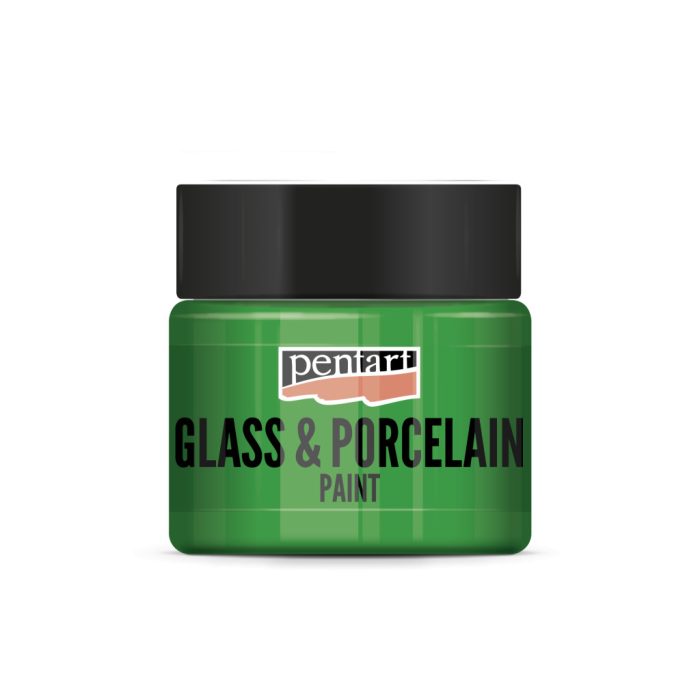 Pentart Üveg és porcelánfesték 30 ml almazöld - 21341