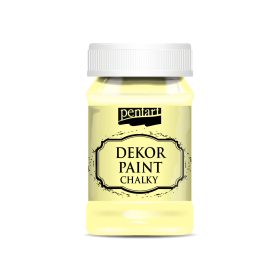 Pentart Dekor krétafesték 100 ml sárga - 21474