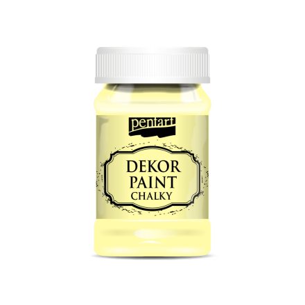 Pentart Dekor krétafesték 100 ml sárga - 21474