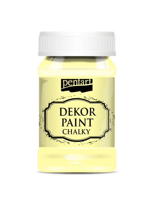 Pentart Dekor krétafesték 100 ml sárga - 21474