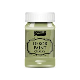 Pentart Dekor krétafesték 100 ml olíva - 21479