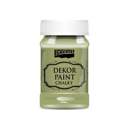 Pentart Dekor krétafesték 100 ml olíva - 21479