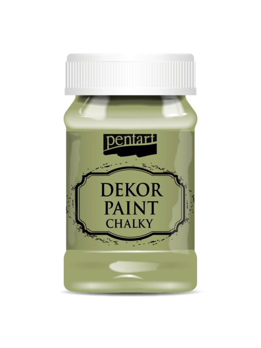 Pentart Dekor krétafesték 100 ml olíva - 21479
