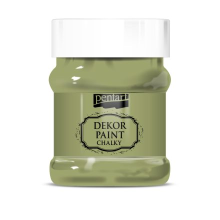 Pentart Dekor krétafesték 230 ml olíva - 21489