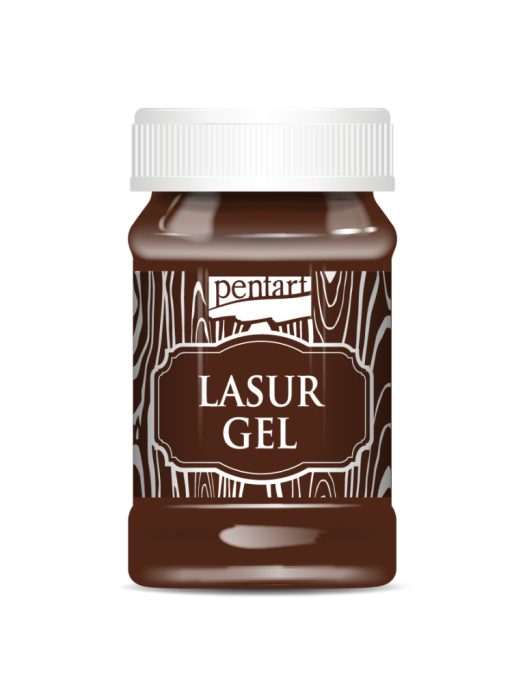 Pentart Lazúrgél 100 ml mahagóni - 21509