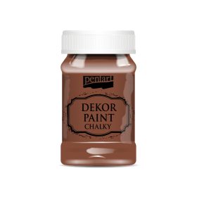 Pentart Dekor krétafesték 100 ml barna - 21633