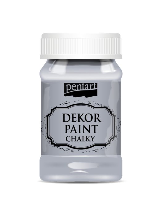 Pentart Dekor krétafesték 100 ml szürke - 21639