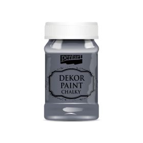 Pentart Dekor krétafesték 100 ml grafit - 21641
