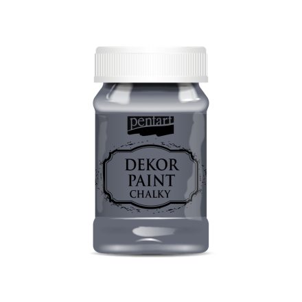 Pentart Dekor krétafesték 100 ml grafit - 21641