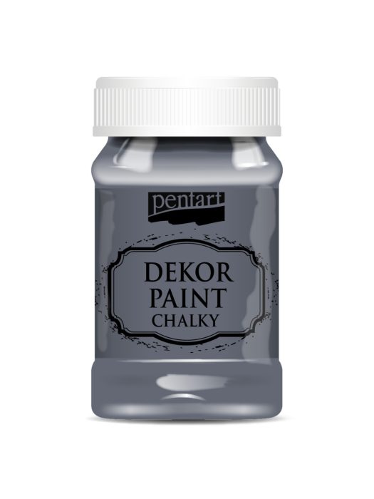 Pentart Dekor krétafesték 100 ml grafit - 21641