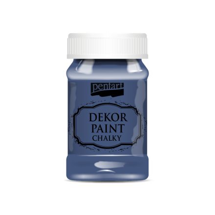 Pentart Dekor krétafesték 100 ml farmerkék - 21647