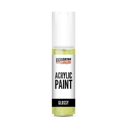 Pentart Fényes akrilfesték 20 ml limezöld - 2165