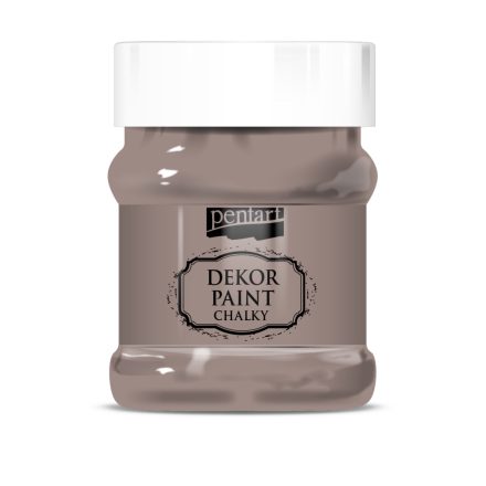 Pentart Dekor krétafesték 230 ml tejcsokoládé - 21654