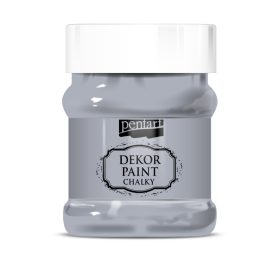 Pentart Dekor krétafesték 230 ml szürke - 21661