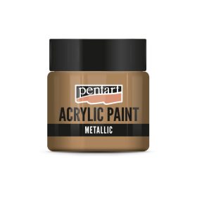 Pentart Metál akrilfesték 50 ml bronz - 2218