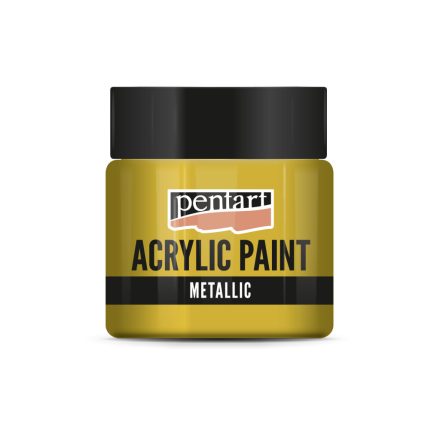 Pentart Metál akrilfesték 50 ml arany - 2220