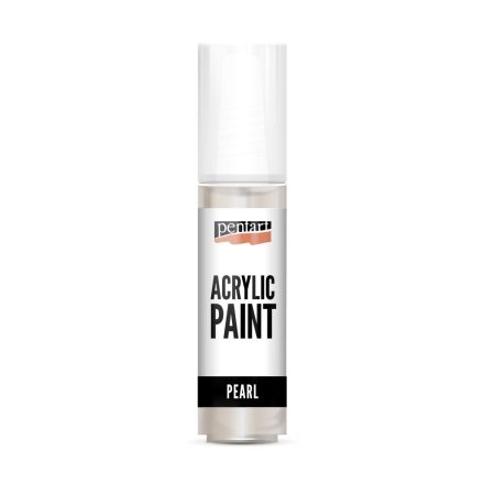 Pentart Gyöngyház akrilfesték 20 ml fehér - 2221