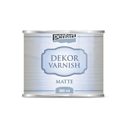 Pentart Dekorlakk matt 500 ml - 22713