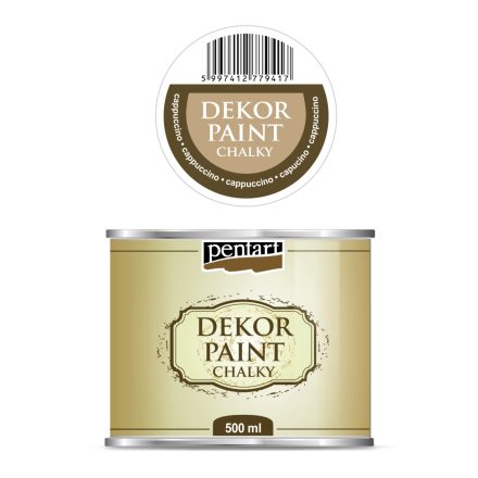 Pentart Dekor krétafesték 500 ml cappuccino - 22728