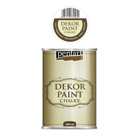 Pentart Dekor krétafesték 1000 ml elefántcsont - 22740