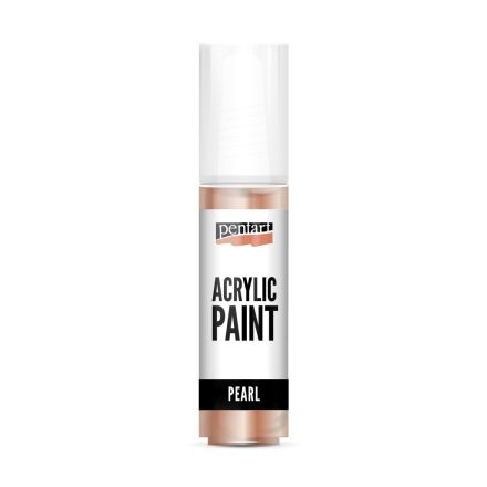 Pentart Gyöngyház akrilfesték 20 ml barack - 2321