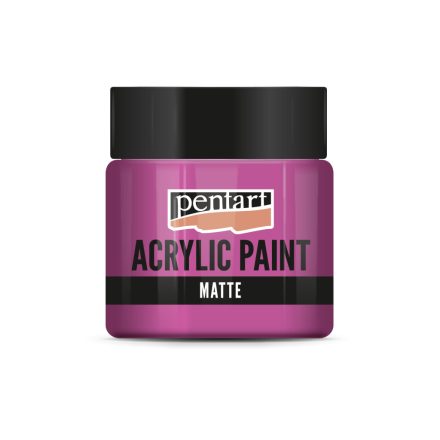 Pentart Matt akrilfesték 50 ml magenta - 2349