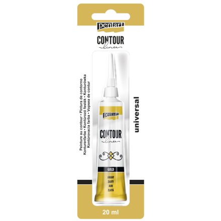 Pentart Kontúrozó festék 20 ml arany - 2461