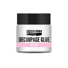 Pentart Glitteres dekupázs ragasztólakk 50 ml - 2469