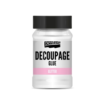 Pentart Glitteres dekupázs ragasztólakk 100 ml - 2470