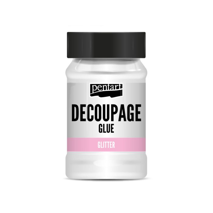 Pentart Glitteres dekupázs ragasztólakk 100 ml - 2470