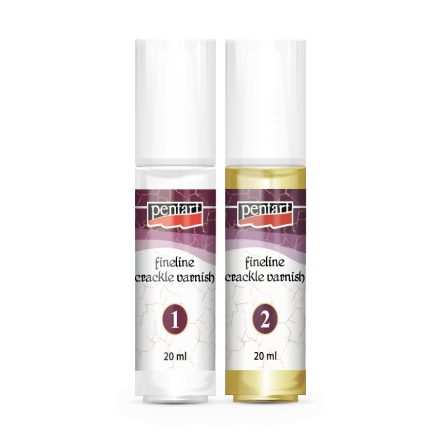 Pentart Finomvonalas repesztőlakk szett 20 ml - 2475