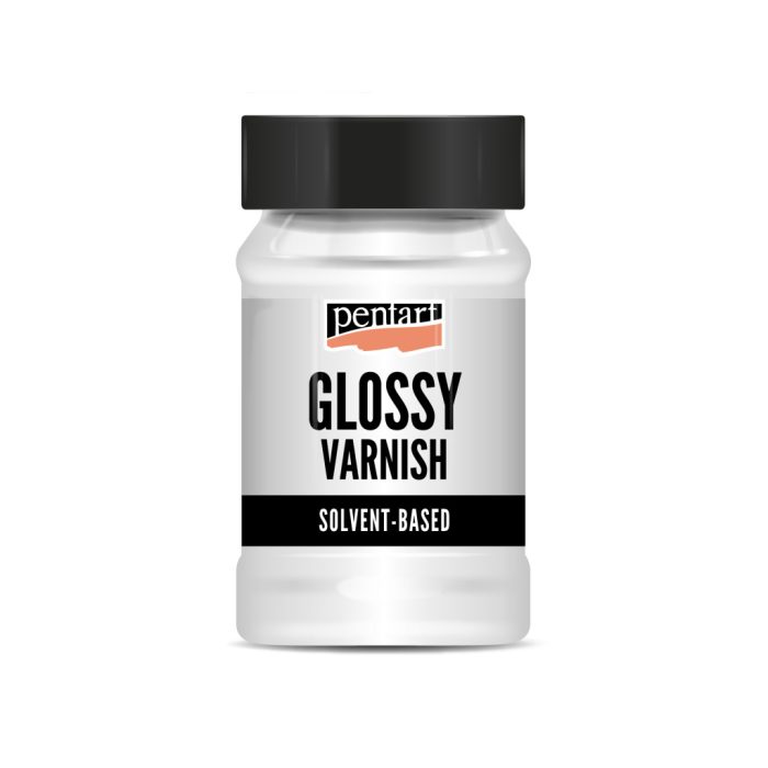 Pentart Fényes lakk oldószeres 100 ml - 2491