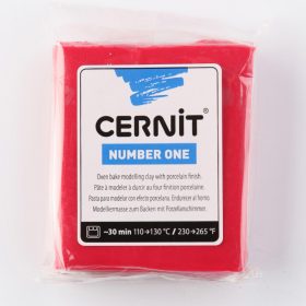 Cernit süthető gyurma N°1, 56 g - sötétpiros - 25021