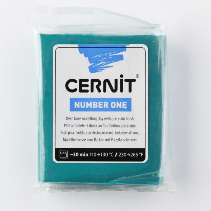 Cernit süthető gyurma N°1, 56 g - fenyőzöld - 25023